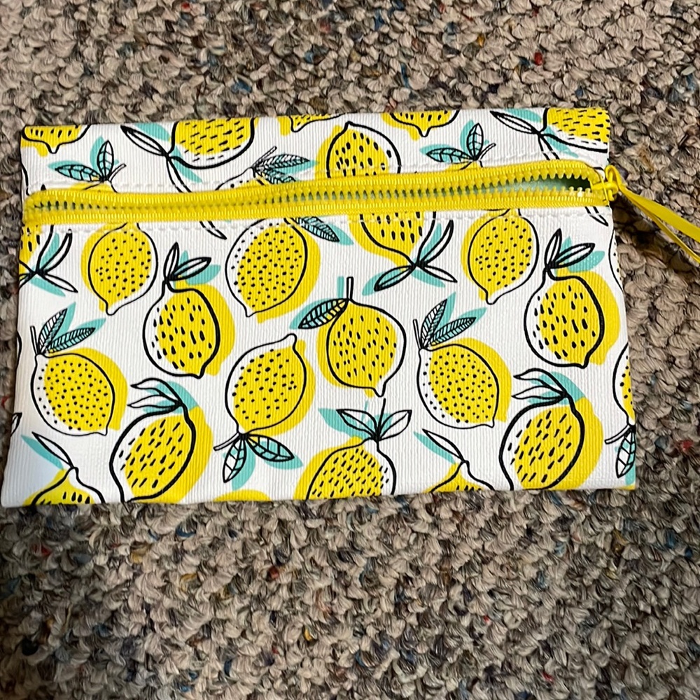 lemon ipsy makeup bag